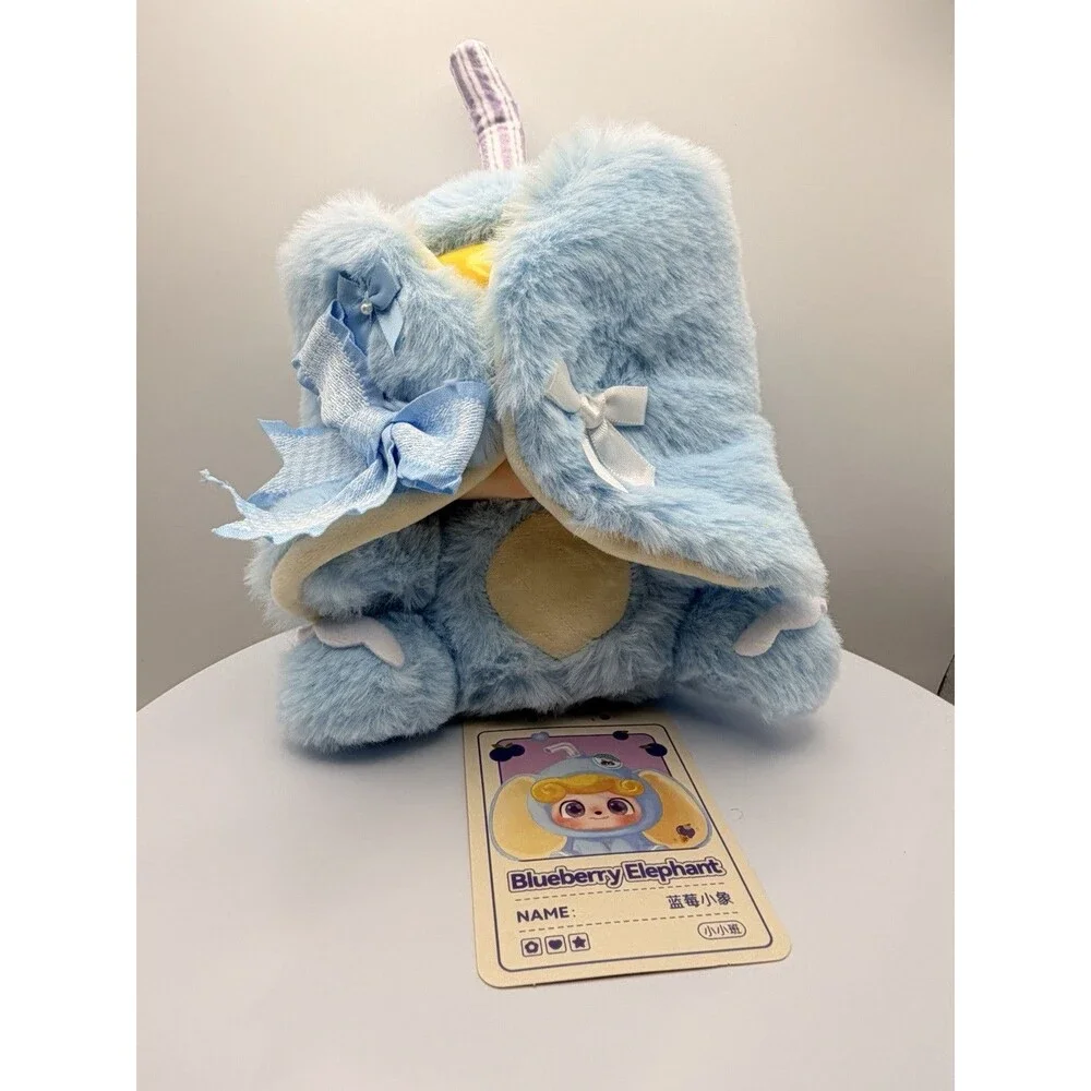 JOTOYS Q.kid Animal Pre School Plush Series Blind Box- Confirmed Elephant